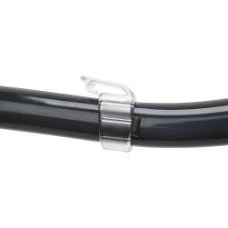 Трубка плавательная SALVAS Splash Snorkel DA190S9BBSTS, размер взрослый