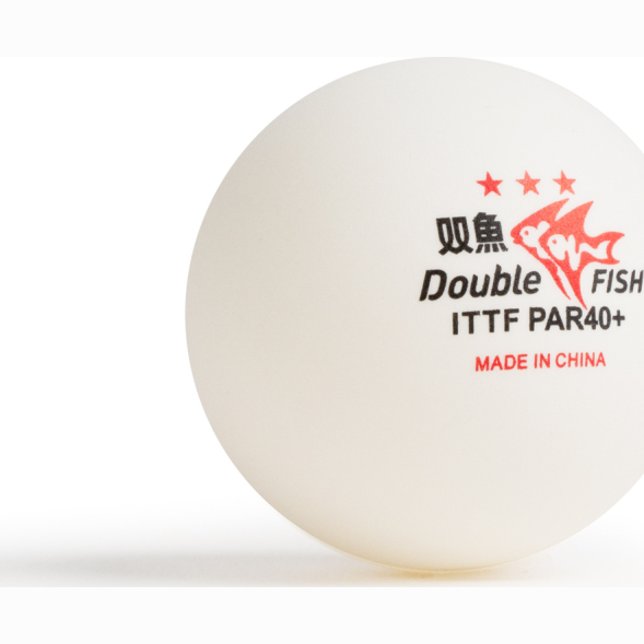 СЦ*Мяч для наст. тенниса DOUBLE FISH PARIS 2024 Olympic Games 3***,PAR40+, ITTF Appr,ABS,уп.6 шт
